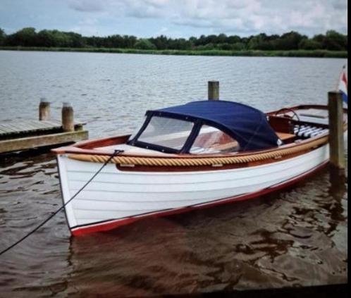 Overnaadse sloep bieden, Watersport en Boten, Sloepen, Gebruikt, 10 tot 30 pk, 6 meter of meer, Binnenboordmotor, Diesel, Hout