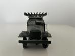 Militaire truck statisch modelbouw vintage, Hobby en Vrije tijd, Modelbouw | Auto's en Voertuigen, Overige merken, Gebruikt, 1:50 of kleiner