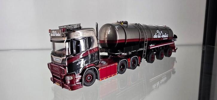 Wsi scania de Winter, Hobby en Vrije tijd, Modelauto's | 1:50, Zo goed als nieuw, Bus of Vrachtwagen, Wsi, Ophalen of Verzenden