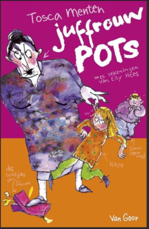 Tosca Menten - Juffrouw Pots, Boeken, Kinderboeken | Jeugd | 10 tot 12 jaar, Zo goed als nieuw, Ophalen of Verzenden