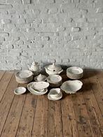 Wawel servies groot vintage polen poland wit goud bloemen, Ophalen