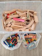 Houten treinbaan en vliegveld, Ophalen, Gebruikt