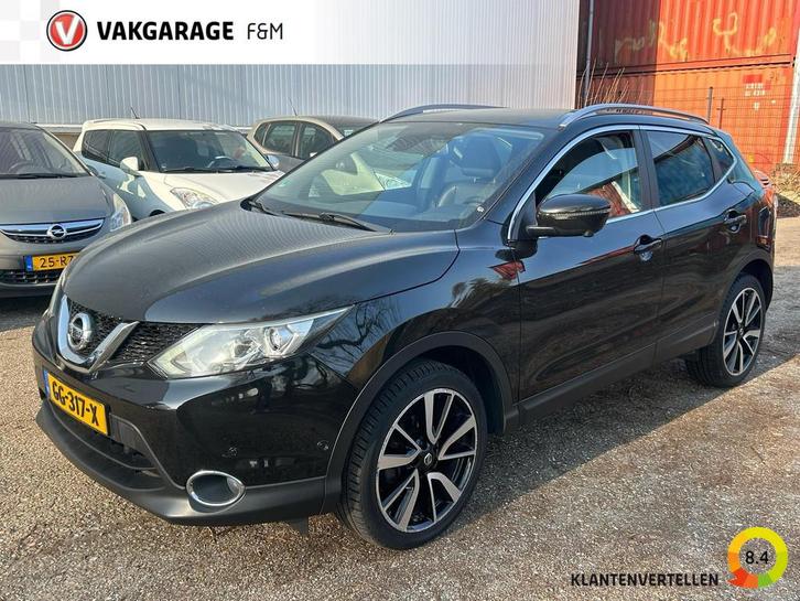 Nissan Qashqai 1.2 Tekna, Auto's, Nissan, Bedrijf, Te koop, Qashqai, 360° camera, ABS, Achteruitrijcamera, Airbags, Airconditioning