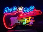 FIFTIES SIXTIES NEONVERLICHTING ROCK'N' ROL GITAAR, Ophalen, Zo goed als nieuw