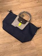 Longchamp Tas Maat M - Blauw, Ophalen of Verzenden, Zo goed als nieuw, Blauw, Handtas