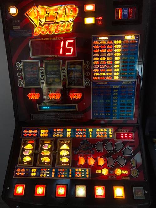 Wild double, Verzamelen, Automaten | Gokkasten en Fruitautomaten, Gebruikt, Euro, Met sleutels, Ophalen of Verzenden