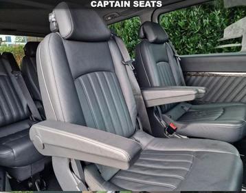 Stoelen mercedes viano zwart leer pilotenstoelen beschikbaar voor biedingen