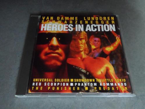 Heroes In Action - Van Damme Lundgren Schwarzenegger - CD, Cd's en Dvd's, Cd's | Filmmuziek en Soundtracks, Verzenden