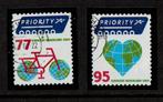 Nederland NVPH 2621-2622 gestempeld, Verzenden, Na 1940, Gestempeld