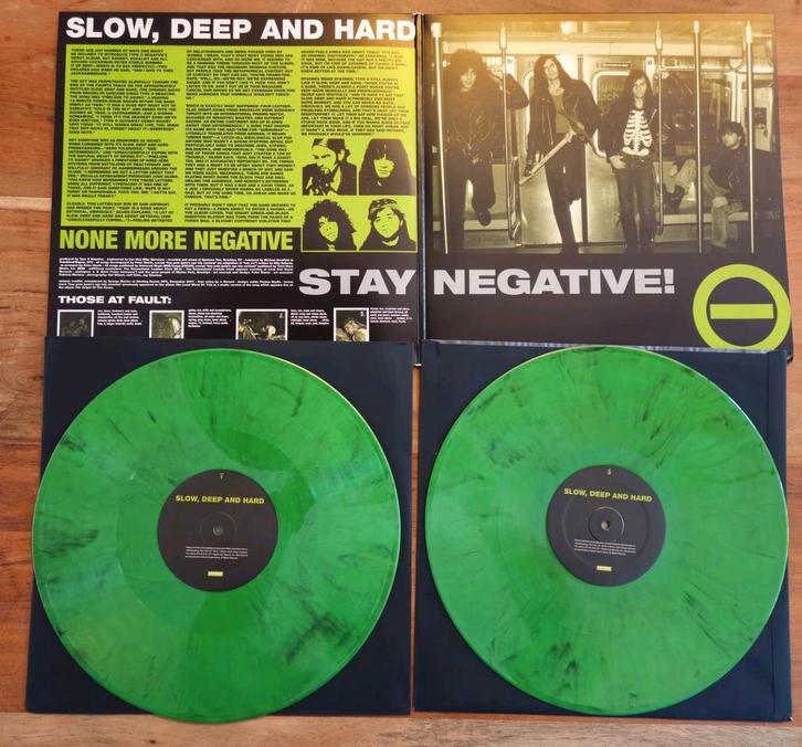 Type O Negative - Slow, Deep and Hard, Cd's en Dvd's, Vinyl | Hardrock en Metal, Gebruikt, Ophalen of Verzenden