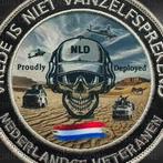 Veteranen Patches, Verzamelen, Ophalen of Verzenden, Landmacht, Nederland, Embleem of Badge
