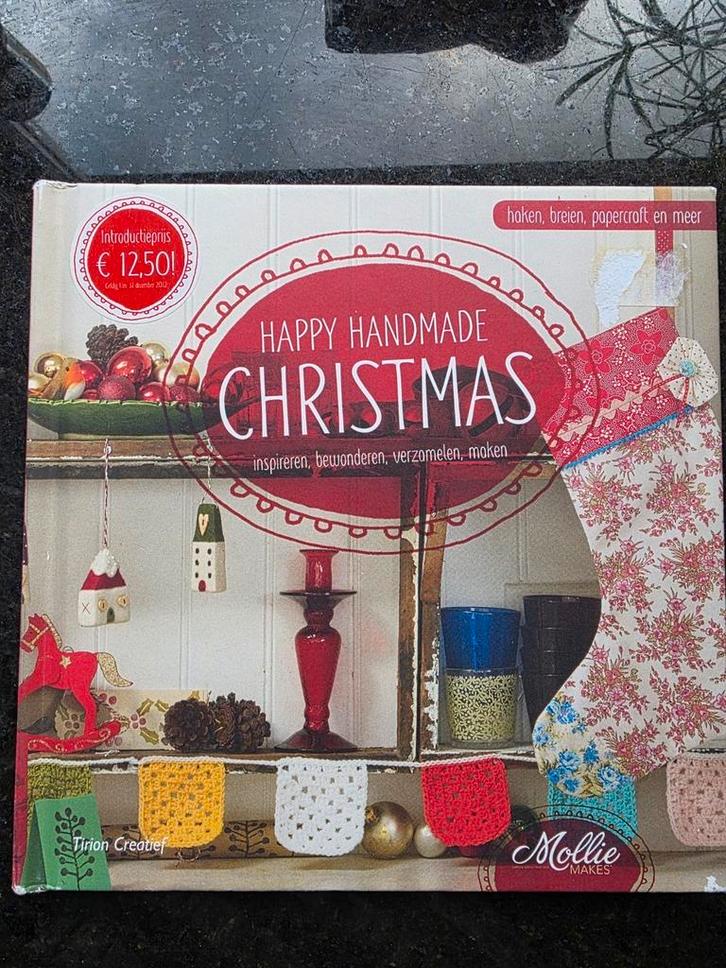 Happy handmade christmas, Boeken, Hobby en Vrije tijd, Zo goed als nieuw, Breien en Haken, Ophalen of Verzenden