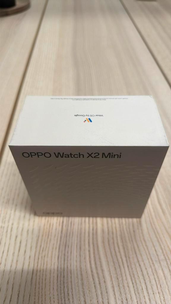 Oppo Watch X2 Mini - Nieuw & Verzegeld!, Sieraden, Tassen en Uiterlijk, Smartwatches, Nieuw, Android, Zwart, Hartslag, Waterdicht