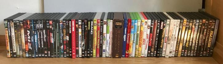 Mooie set van 70 DVD’s, diverse genre’s, Cd's en Dvd's, Dvd's | Overige Dvd's, Gebruikt, Alle leeftijden, Ophalen of Verzenden