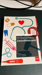 Sdu Wettenverzameling Gezondheidsrecht 2022-2023, Boeken, Verzenden, Zo goed als nieuw, HBO