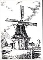 (F301) Ansichtkaart Metslawier molen Ropta tekening, Verzenden, 1980 tot heden, Ongelopen, Friesland