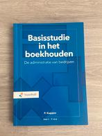 Basisstudie in het boekhouden, Boeken, Zo goed als nieuw, Noordhoff Uitgevers, Gamma, HBO