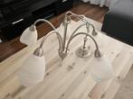 Hanglamp met 5 kelken - Stijlvolle verlichting, Ophalen, 50 tot 75 cm, Zo goed als nieuw, Glas