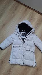 C&A Winterjas Meisje Maat 116, Wit, Ophalen of Verzenden, Zo goed als nieuw, Maat 34 (XS) of kleiner
