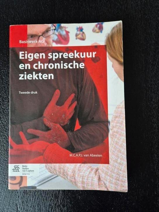 Marjan van Abeelen - Eigen spreekuur en chronische ziekten, Boeken, Wetenschap, Zo goed als nieuw, Sociale wetenschap, Ophalen of Verzenden