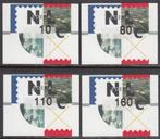 Nederland Automaatstroken AU33 Hytech-strook 4 versch., Ophalen of Verzenden, Na 1940, Postfris