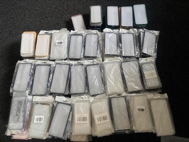 288 telefoonhoesjes - Iphone 12 pro, Huawei P40 etc. NIEUW!!, Telecommunicatie, Mobiele telefoons | Toebehoren en Onderdelen, Nieuw