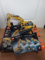 Lego Technic - 8043 - Gemotoriseerde graafmachine, Ophalen of Verzenden, Zo goed als nieuw, Complete set, Lego
