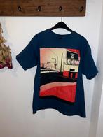 Obey Graphic Tee Billboard maat M, Ophalen of Verzenden, Zo goed als nieuw, Maat 48/50 (M), Blauw