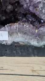 Prachtige amethist geode Brazilië KORTING, Verzamelen, Mineralen en Fossielen, Ophalen of Verzenden, Mineraal