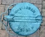 Zinken vuilnisemmer Amsterdam, Ophalen of Verzenden, Zo goed als nieuw, Minder dan 50 cm
