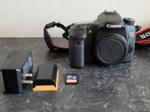 Canon eos 70 d body, Audio, Tv en Foto, Fotocamera's Digitaal, Gebruikt, Spiegelreflex, Canon, Geen optische zoom, Ophalen of Verzenden