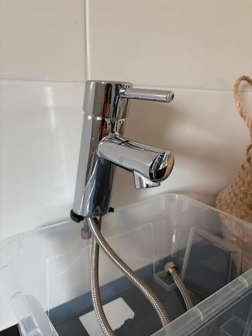 Grohe Concetto wastafelkraan - waterbesparend, Doe-het-zelf en Verbouw, Sanitair, Gebruikt, Wastafel, Chroom, Ophalen of Verzenden