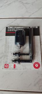 Snelspanboorkop inclusief adapters, Ophalen of Verzenden, Nieuw
