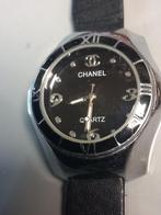 horloge van Chanel, Overige merken, Leer, Staal, Polshorloge