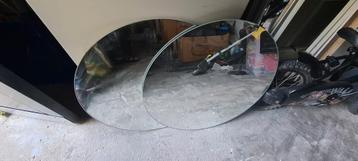 Gratis af te halen, rond spiegel, 60 cm, 2 stuken  beschikbaar voor biedingen