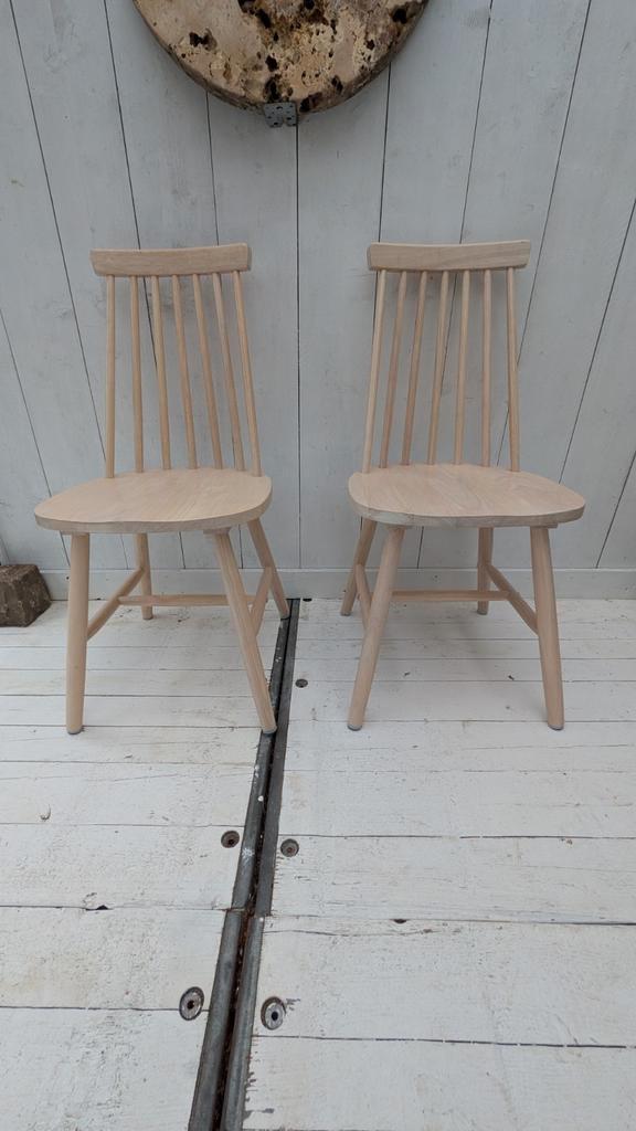 Gomda Eetkamerstoel - Houten Stoel, Huis en Inrichting, Stoelen, Zo goed als nieuw, Twee, Hout, Overige kleuren, Ophalen of Verzenden