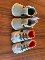 2x Babyschoentjes maat 18/19 – groen & zilver met groen, Schoentjes, Jongetje of Meisje, Nieuw, Ophalen of Verzenden