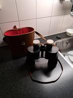 Verrekijker 7x50 met leren koker, Ophalen, Gebruikt, Minder dan 8x, Porro (met knik)