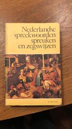 Nederlandse spreekwoorden spreuken en zegswijzen, Boeken, Gelezen, Overige uitgevers, Ophalen of Verzenden, K. ter Laan