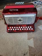 Delicia Knopaccordeon met Koffer, Muziek en Instrumenten, Accordeons, Ophalen, Gebruikt, Delicia, Knopaccordeon