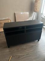 TV meubel zwart Ikea, Huis en Inrichting, Kasten | Televisiemeubels, Ophalen, 100 tot 150 cm, Zo goed als nieuw, Minder dan 100 cm