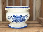 Dutch Blue bloempot 29401, Gebruikt, Rond, Ophalen of Verzenden, Aardewerk
