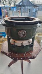 Oude 3-pits petroleumstel met lont werkt perfect, Ophalen of Verzenden