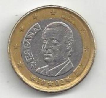 1 euro Spanje 2002 - Gecirculeerd (2) beschikbaar voor biedingen