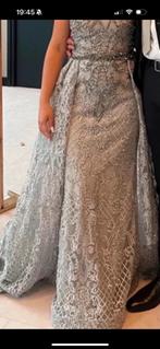 Gala jurk mac duggal, Kleding | Dames, Jurken, Ophalen of Verzenden, Gedragen, Maat 38/40 (M), Grijs