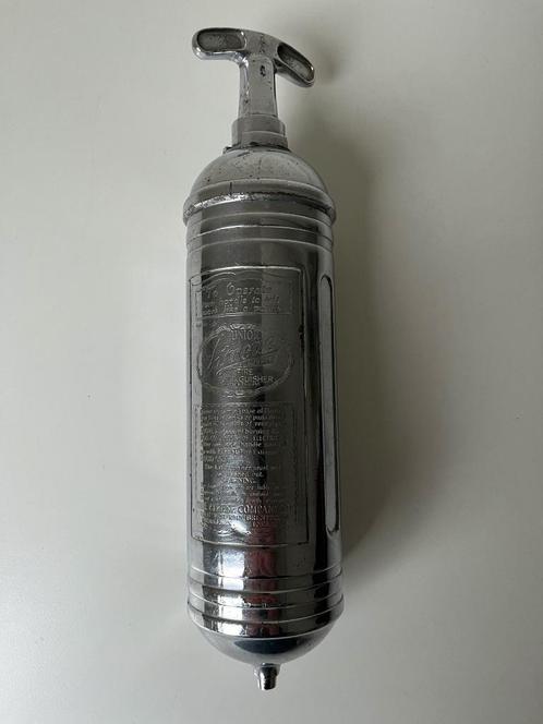 Vintage Junior Pyrene brandblusser (verchroomd), Antiek en Kunst, Antiek | Gereedschap en Instrumenten, Ophalen of Verzenden