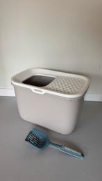 Kattenbak met instap-opening boven (incl. schep), Dieren en Toebehoren, Kattenbakken, Ophalen, Gebruikt, Open