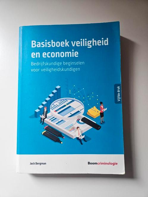 J.H.A.M. Bergman - Basisboek veiligheid en economie, Boeken, Studieboeken en Cursussen, Zo goed als nieuw, HBO, Ophalen of Verzenden