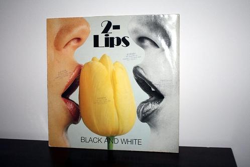 2-Lips – Black And White (1980) Rare!, Cd's en Dvd's, Vinyl | Pop, Gebruikt, 1980 tot 2000, 12 inch, Ophalen of Verzenden