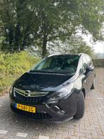 Nette Opel Zafira Turbo 7-persoons, Auto's, Zwart, 4 cilinders, 7 stoelen, Zwart